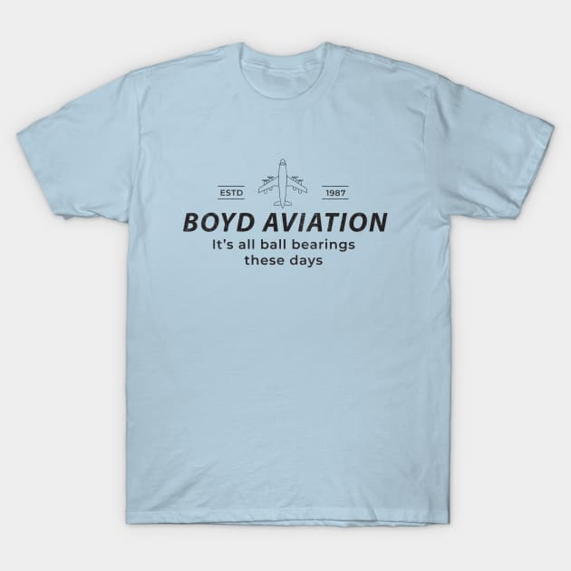 Boyd Aviation T-Shirt by BodinStreet